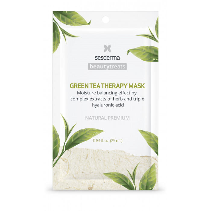 Маска увлажняющая для лица Green tea therapy mask 